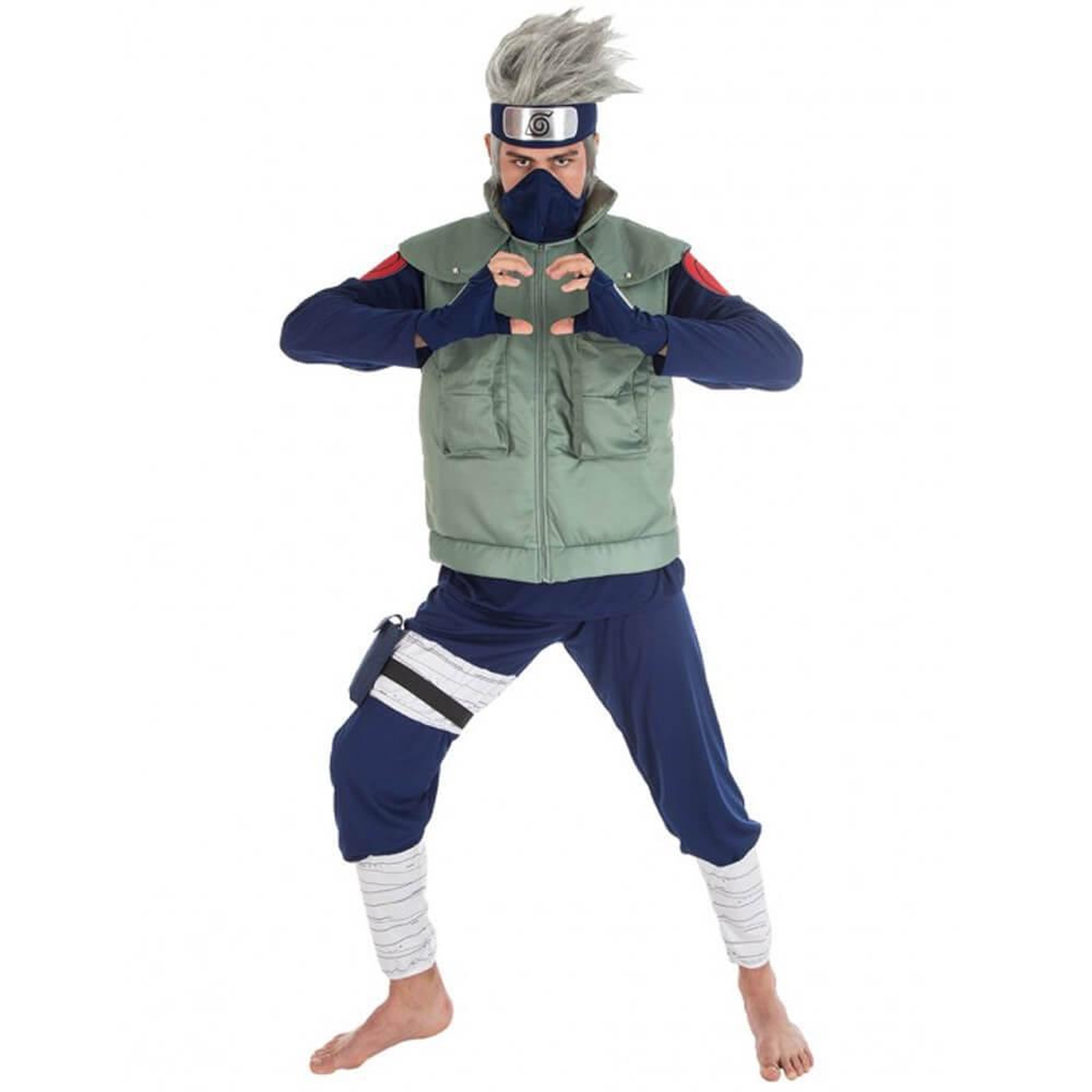 CHAKS Déguisement Kakashi - Naruto - Adulte - L