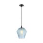 Voir la diapositive 4 : Paris Prix Lampe Suspension en Verre  Nomi  27cm Bleu