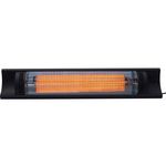 Habitat et Jardin Chauffage électrique radiant en fibre de carbone  Bola  - 2000W - Noir