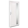 Voir la diapositive 2 : VIDAXL Porte d'entree Blanc 98x200 cm PVC