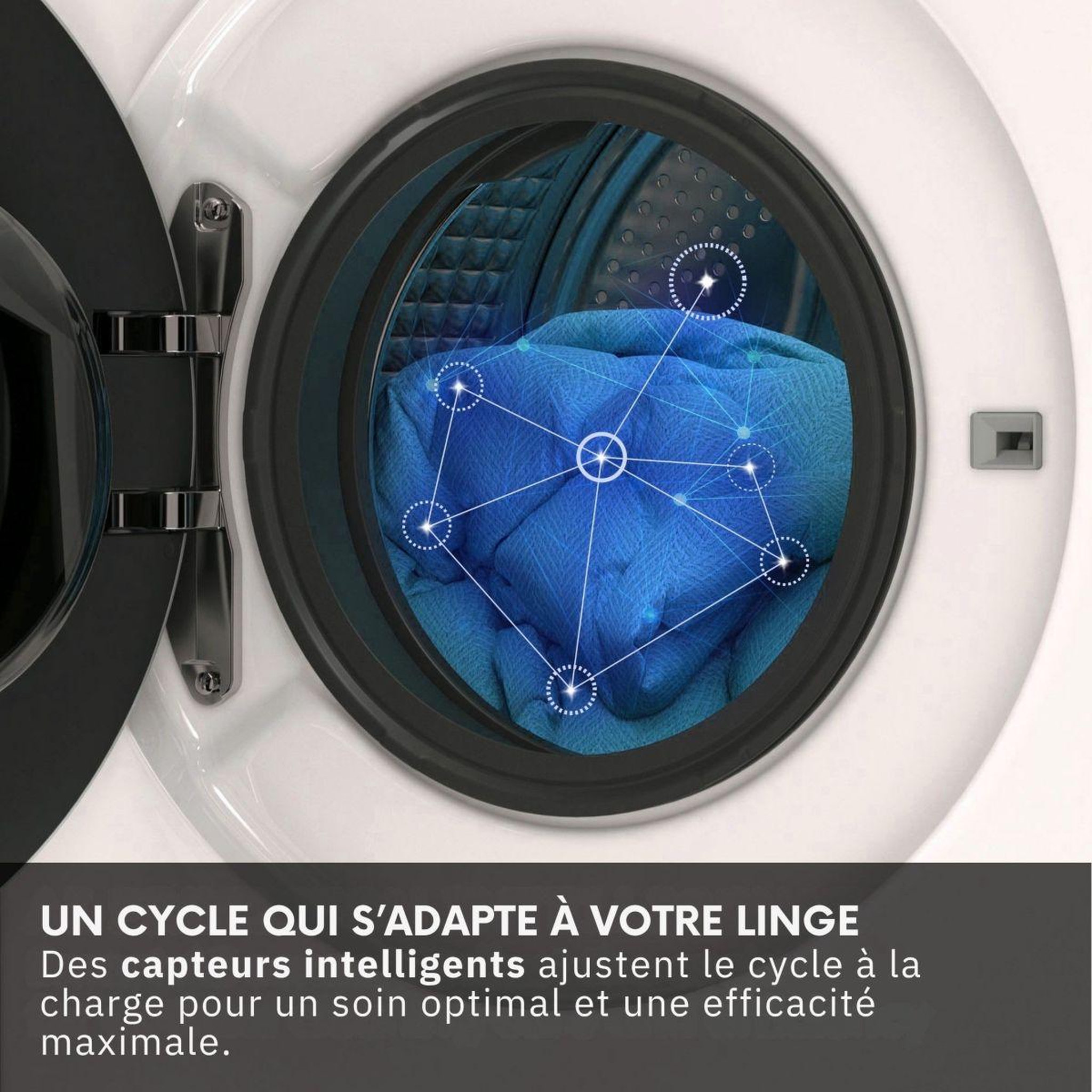 Voir la diapositive 5 : HAIER Lave linge compact hw50-bp12307u1-s