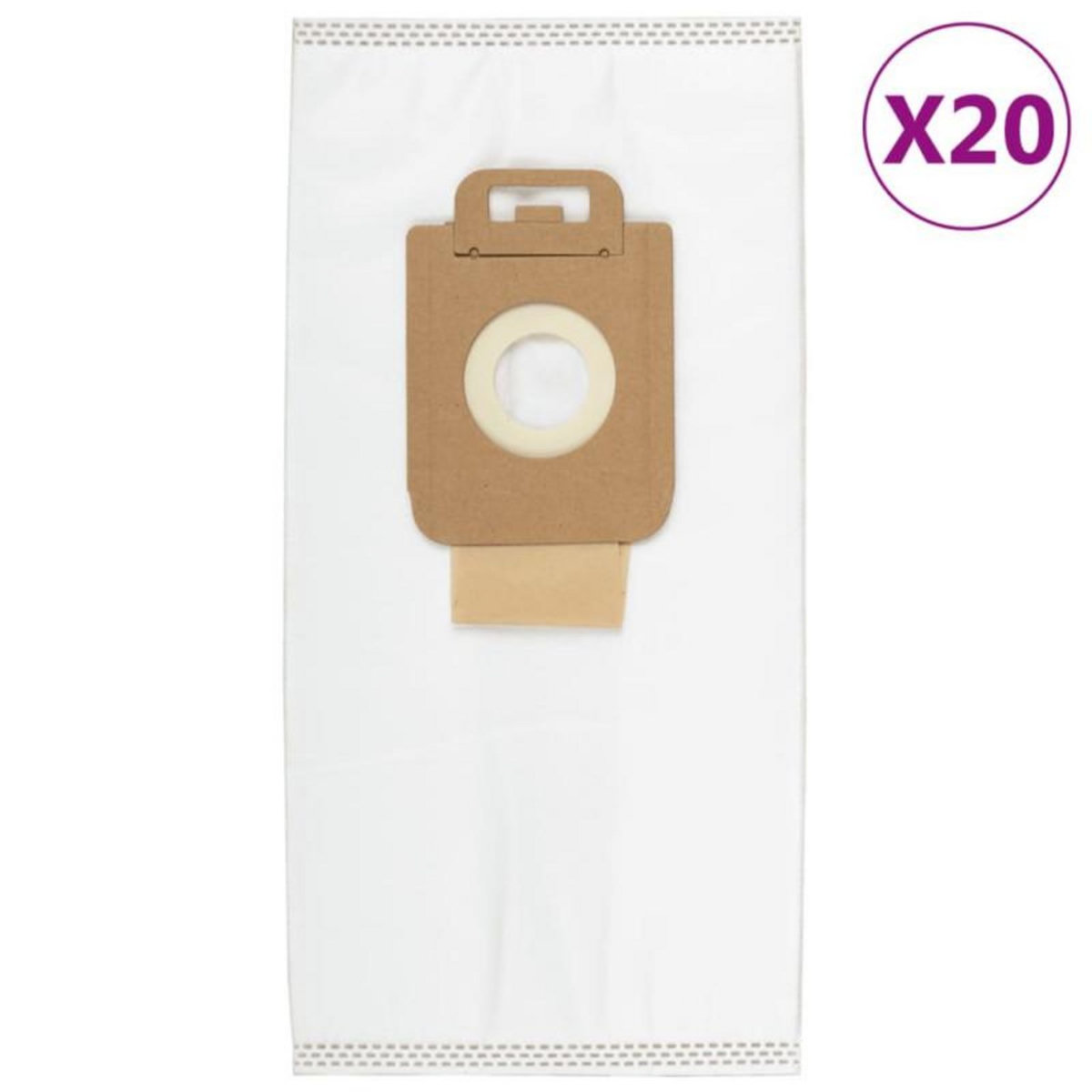 VIDAXL Sacs d'aspirateur pour Nilfisk King 20 pcs
