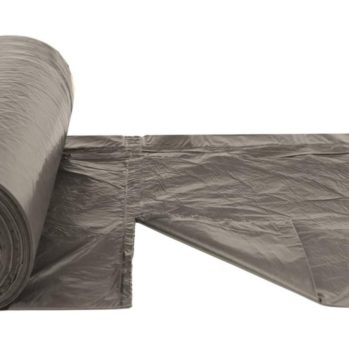 VIDAXL Sacs poubelles avec cordons 250 pcs noir 60 L