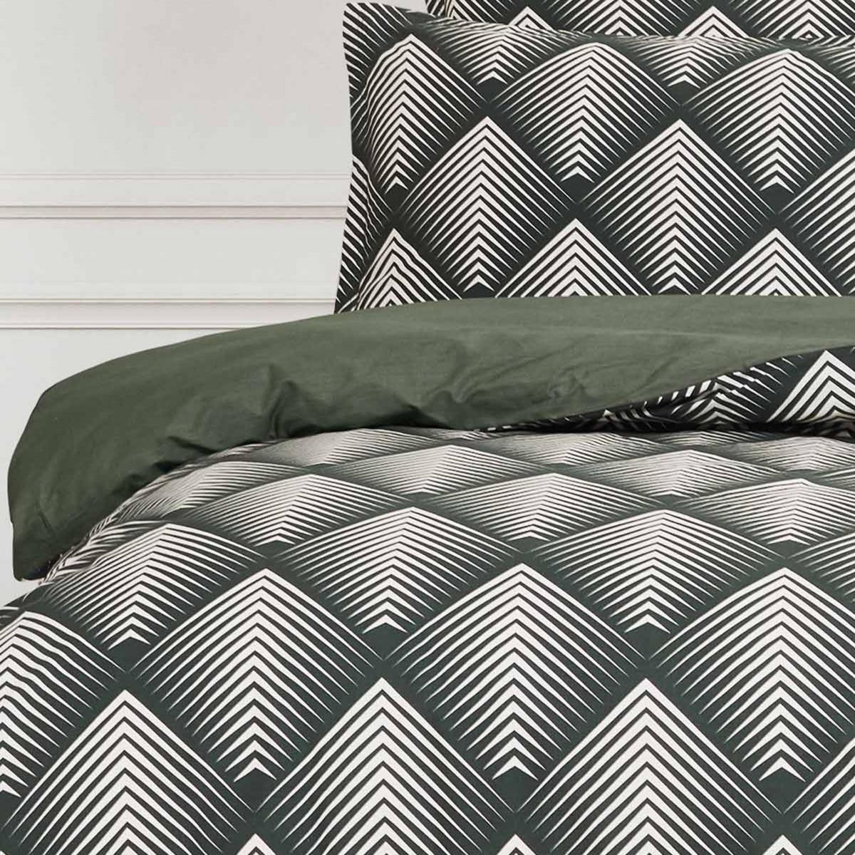 Sensei Maison Housse de couette en percale de coton MONDELO