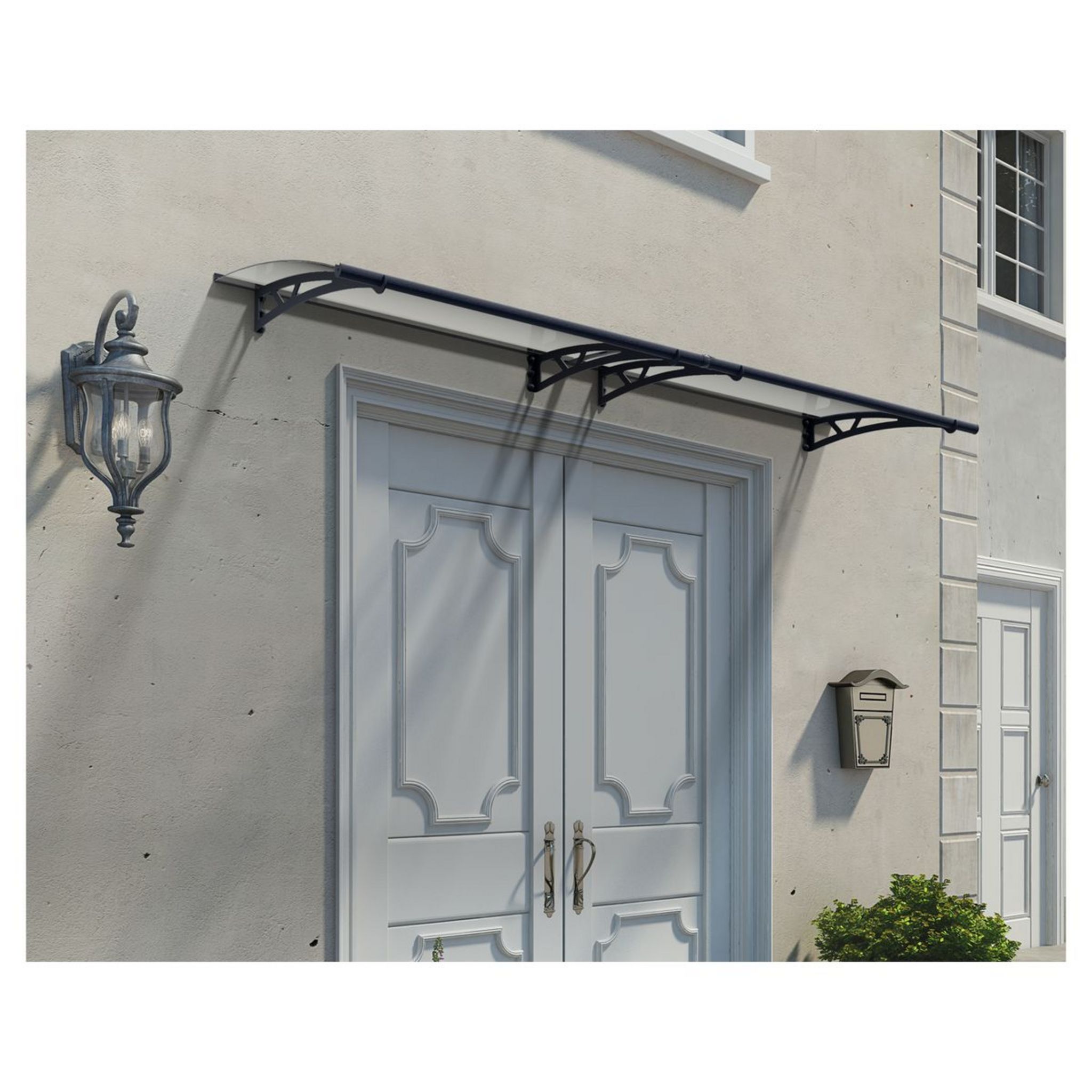 Canopia by PALRAM Marquise - Anthracite - 91-5x302cm - CANOPY ALTAIR 300