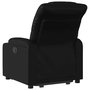 Voir la diapositive 5 : VIDAXL Fauteuil inclinable electrique noir similicuir