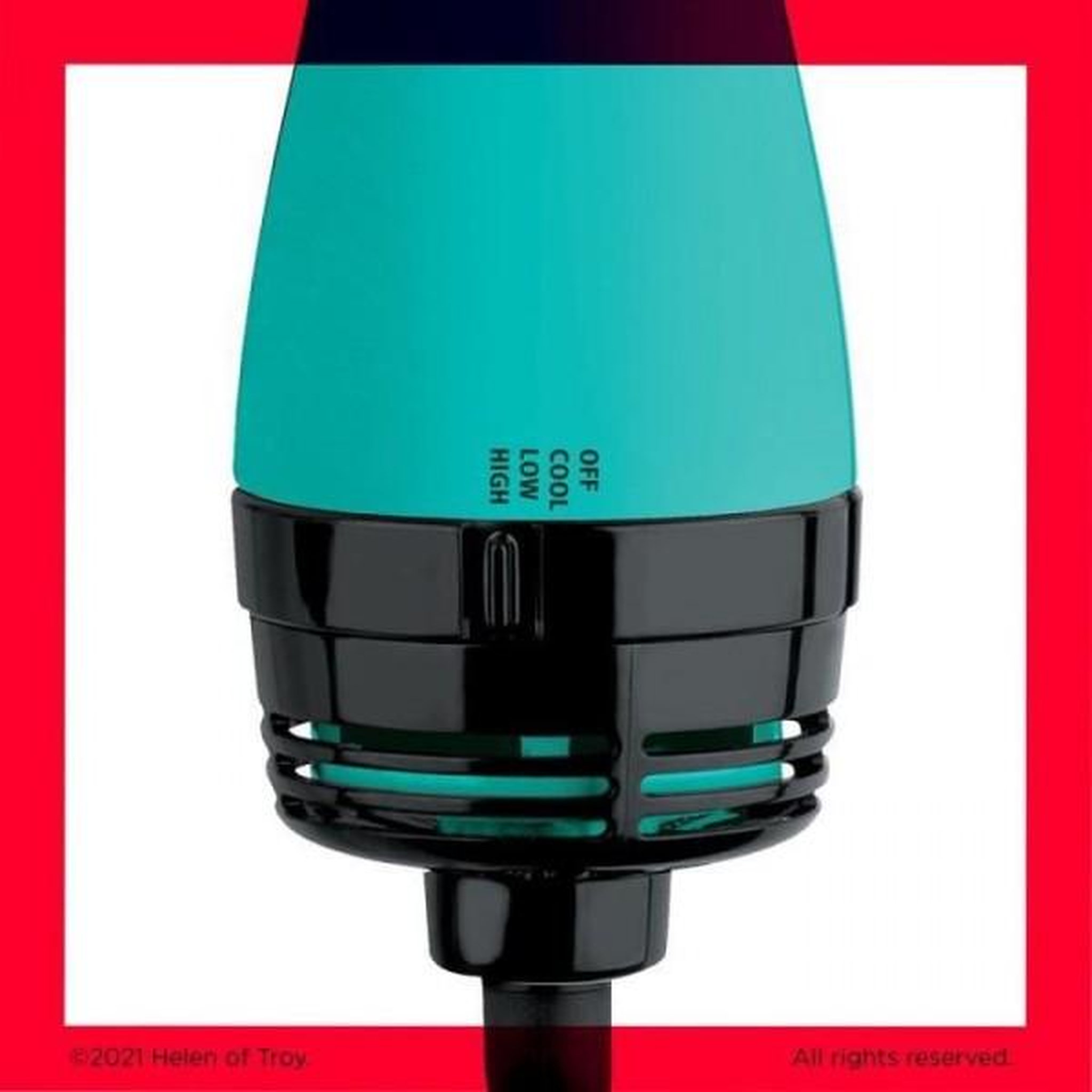 Voir la diapositive 5 : Revlon Seche Cheveux Brosse sechante volumisante REVLON Teal Blue - Technologie ionique - 2 vitesses, 3 niveaux de chaleur