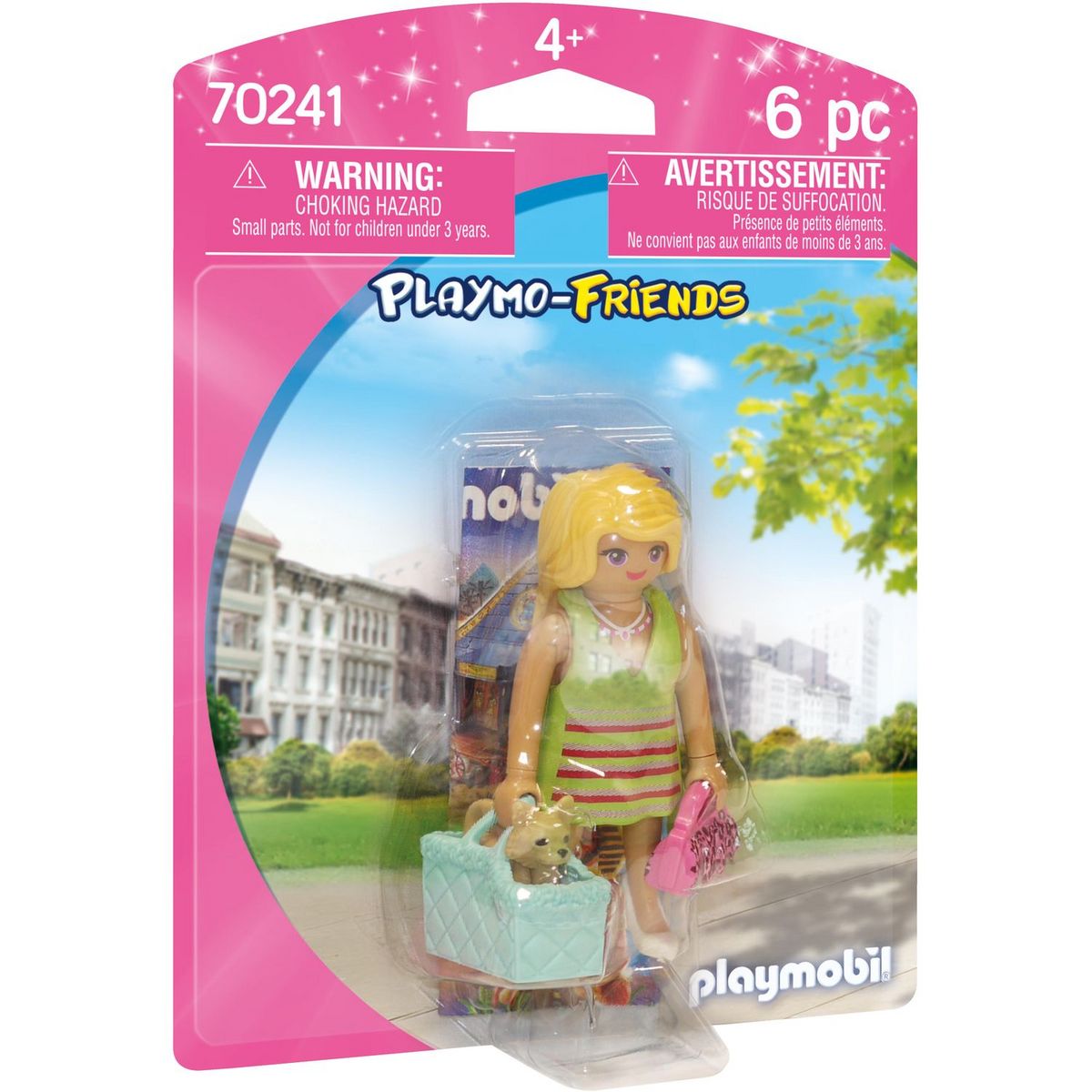 PLAYMOBIL  70241-Playmo-Friends- Femme avec Chihuahua