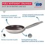 Voir la diapositive 3 : ELO Lot de 2 poêles 24 et 28 cm céramique sans PFAS Bistro Line Elo