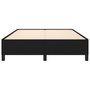 Voir la diapositive 5 : VIDAXL Cadre de lit sans matelas noir 140x200 cm tissu