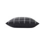 Voir la diapositive 2 : Paris Prix Coussin Déco à Carreaux  Everest  45x45cm Anthracite