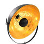 Voir la diapositive 3 : VIDAXL Lampadaire E27 Noir et dore 51 cm