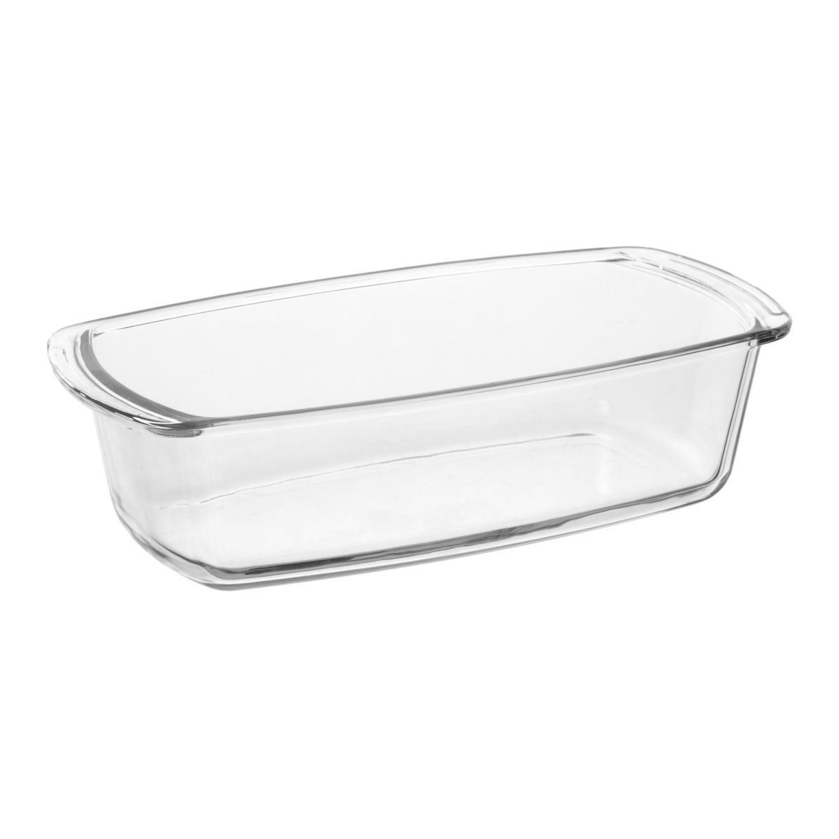 Plat à cake en verre 27x14 cm