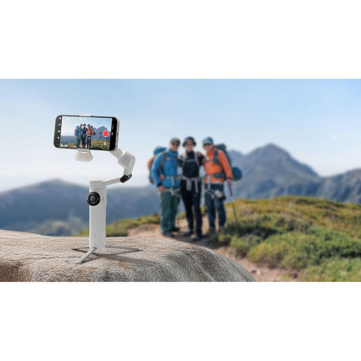 INSTA360 Stabilisateur Flow 2 AI Tracker Bundle Summit White
