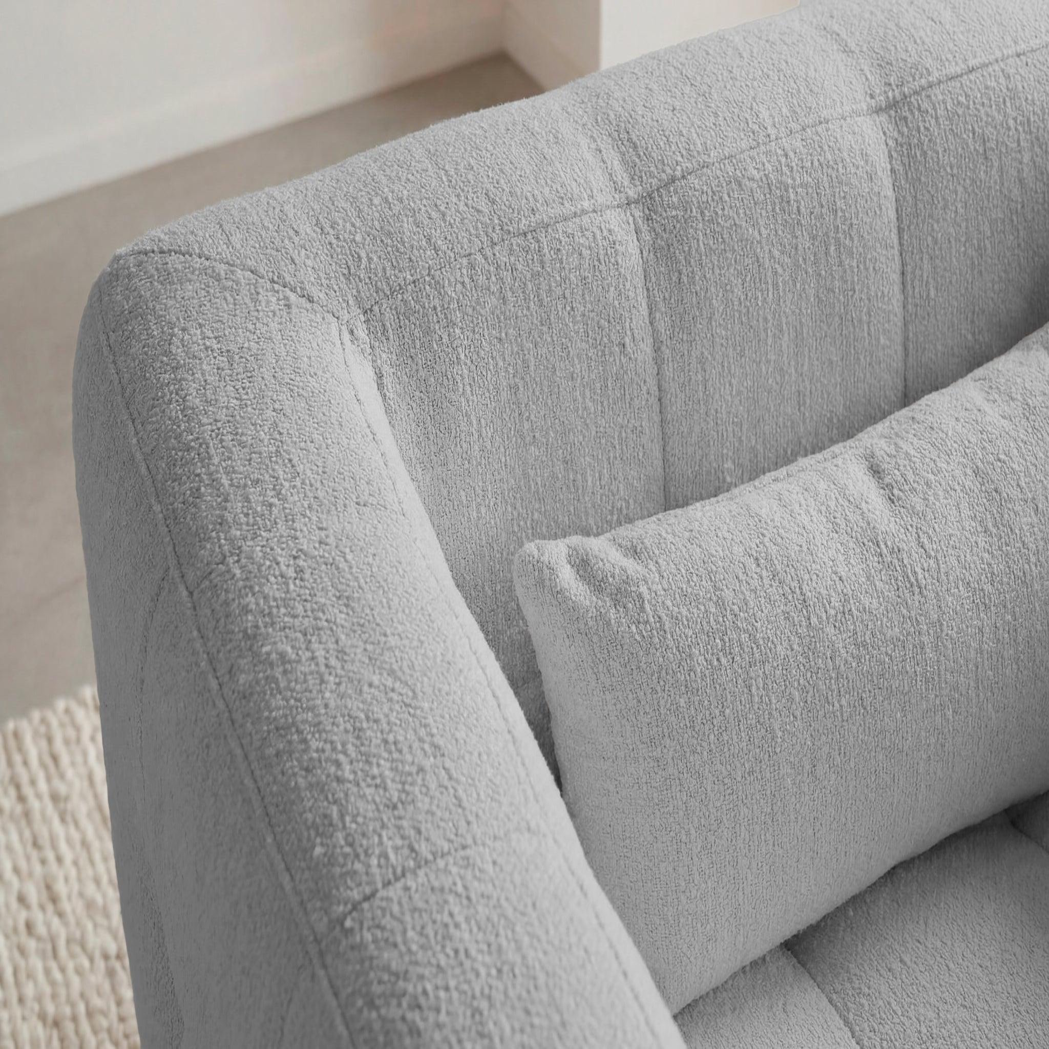 Voir la diapositive 4 : CASANOVA PARIS Arlette - fauteuil en tissu chenille