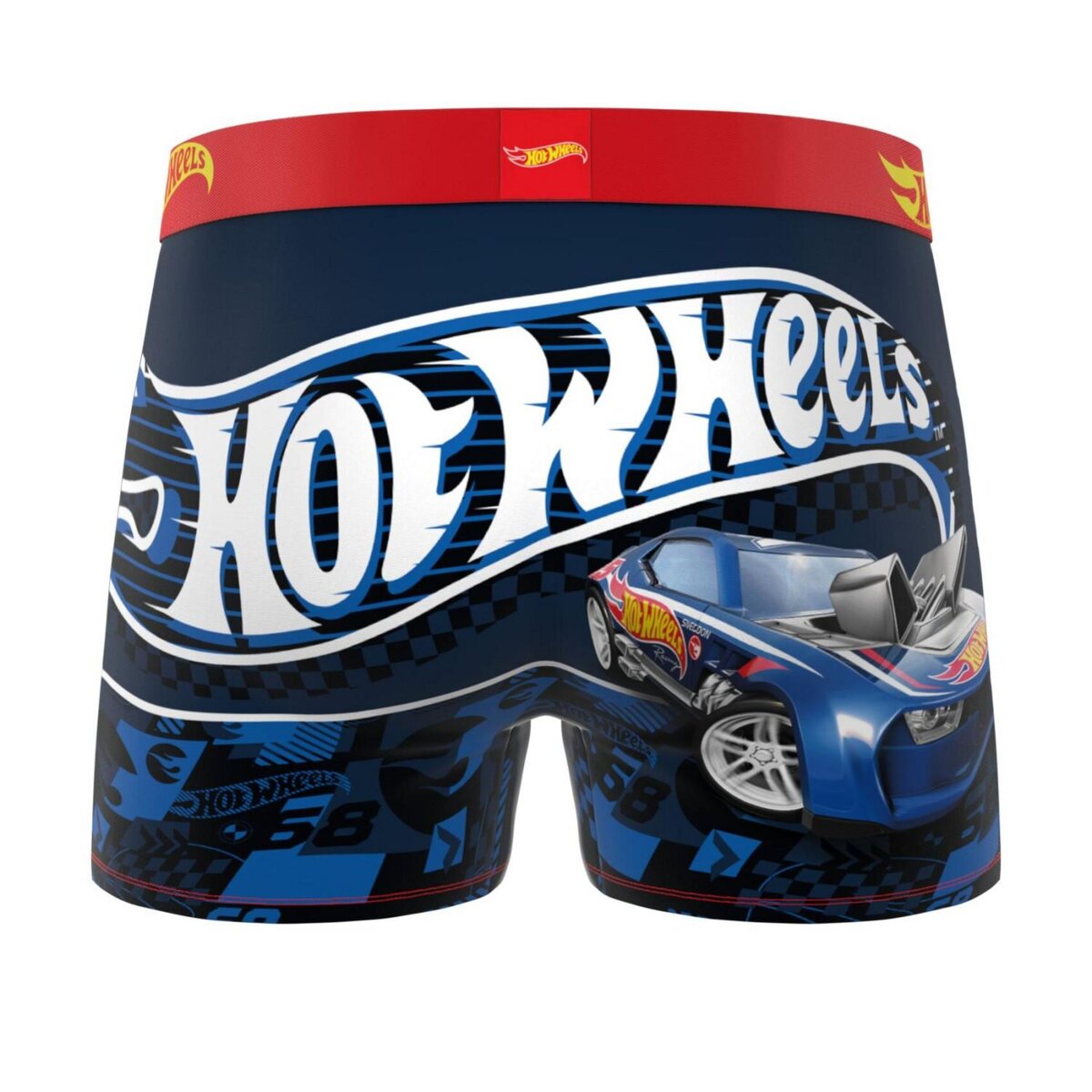 FREEGUN Lot de 3 boxers enfant Hot Wheels