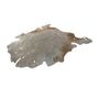 Voir la diapositive 4 : Paris Prix Tapis Peau de Vache  Glam  Ivoire & Or