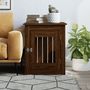 Voir la diapositive 3 : VIDAXL Meuble de cage pour chiens chene marron 55x75x65 cm