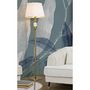 Voir la diapositive 5 : Paris Prix Lampadaire en Métal  Whity  160cm Blanc & Or