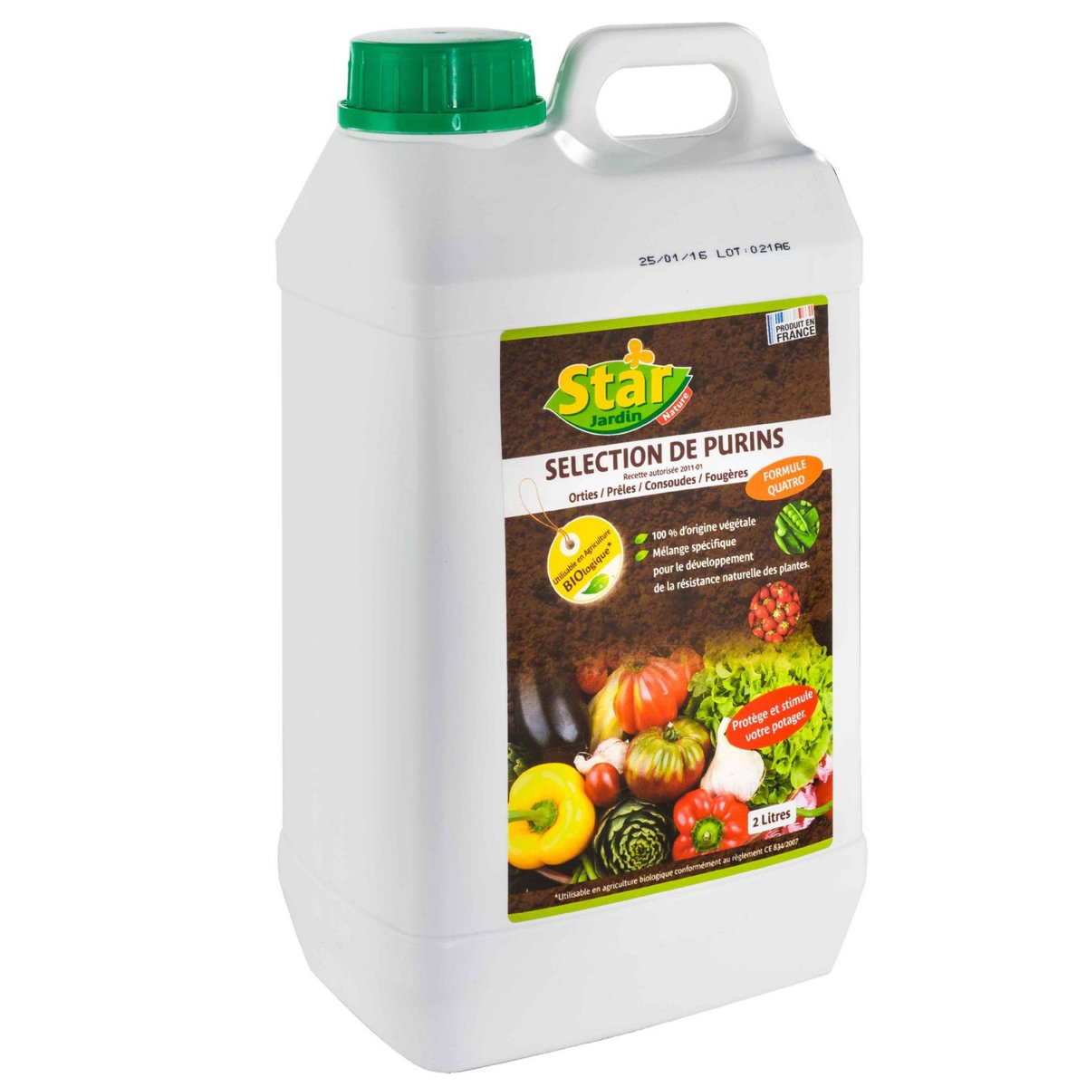 Star jardin Sélection de 4 purins 2 L Star Jardin