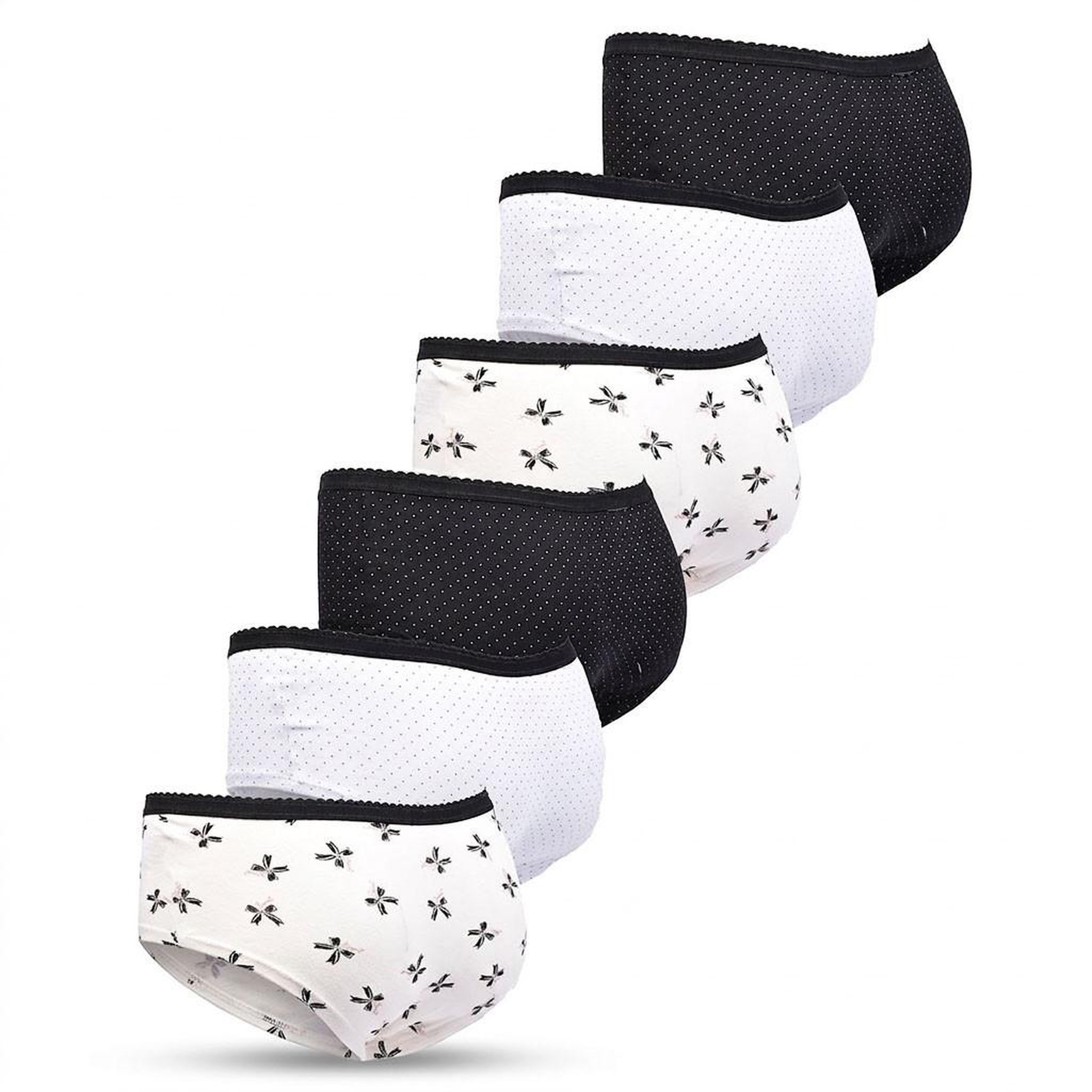 Voir la diapositive 5 : OZABI OZABI Pack Culottes Fille Coton - Lot de 6