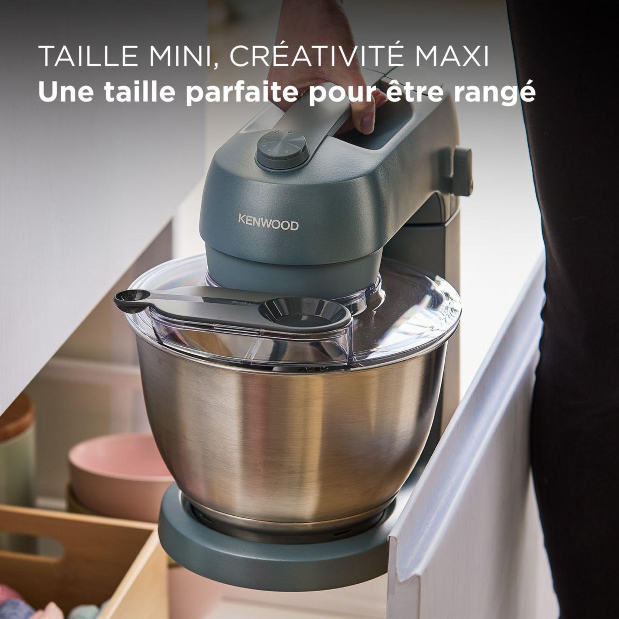 Voir la diapositive 2 : KENWOOD Robot pâtissier go kzm35.000gy