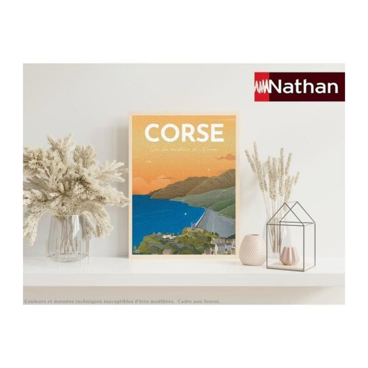 Nathan Puzzle classique Nathan Puzzle classique de la Corse 500 pièces