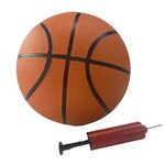 BUMBER Ballon de basket orange Ø24,5cm - taille 7 + Pompe de gonflage