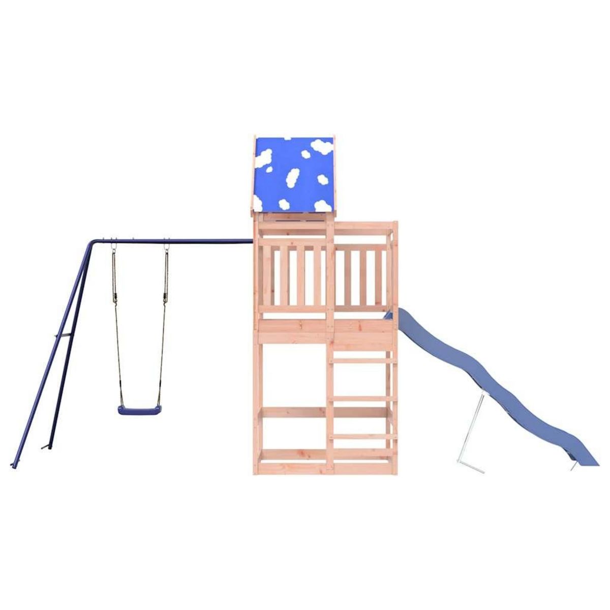 VIDAXL Aire de jeux d'exterieur bois massif de douglas