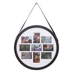 ATMOSPHERA Pêle mêle à suspendre 9 photos - Noir