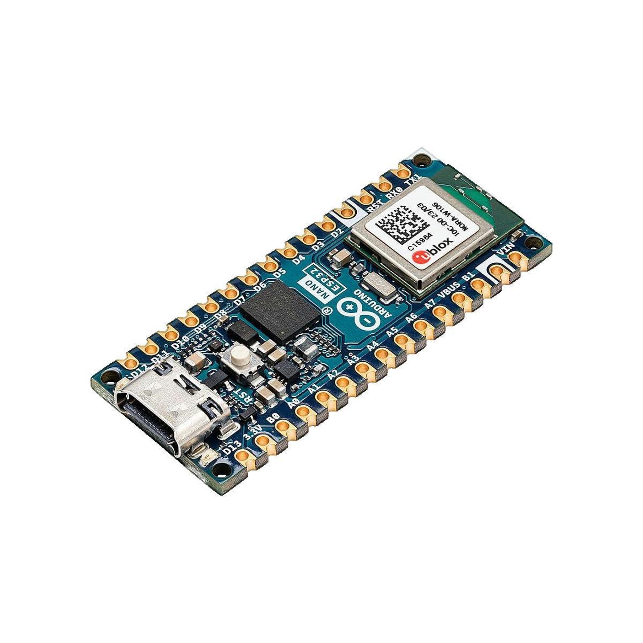 Voir la diapositive 2 : Arduino Carte de développement Arduino Arduino Nano ESP32 ESP32-S3 Wi-Fi et Bluetooth