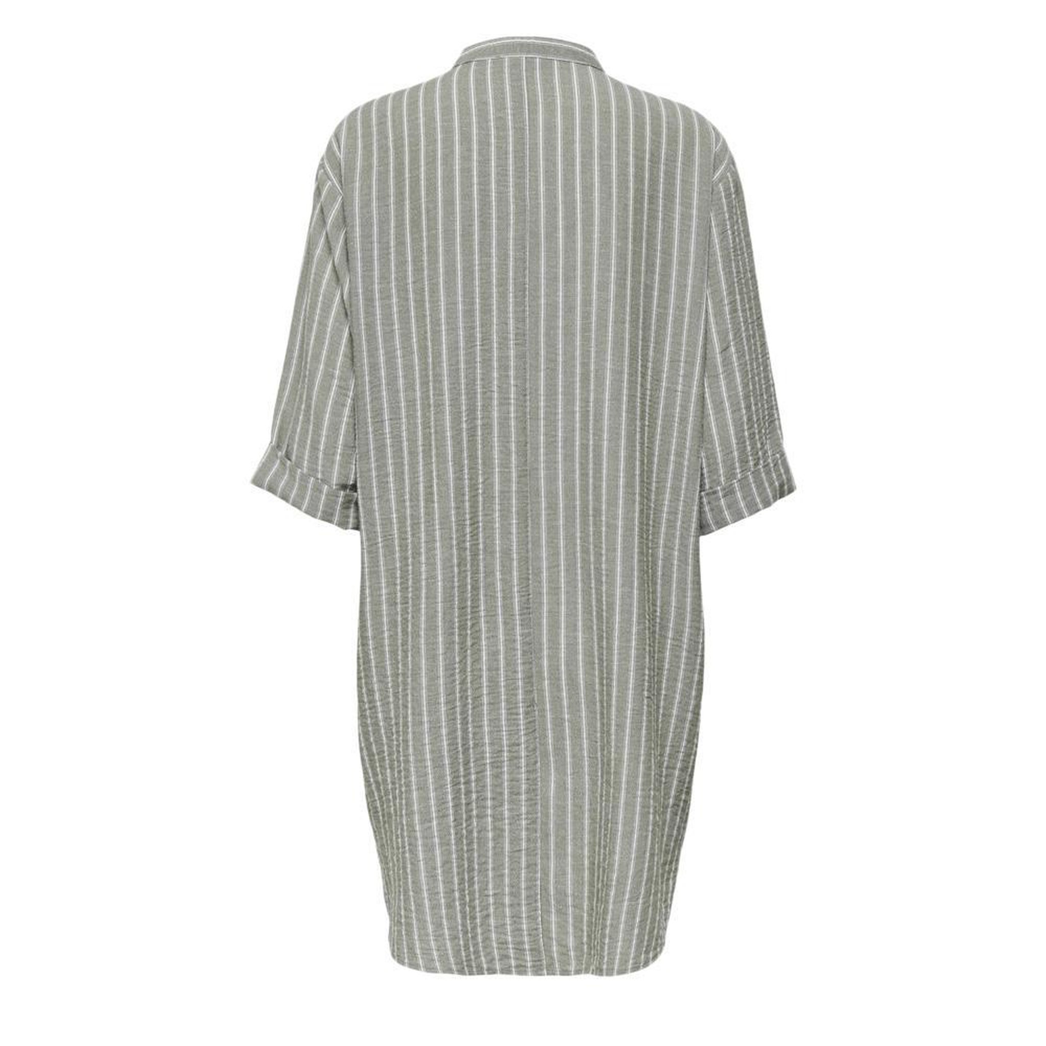 Voir la diapositive 2 : JACQUELINE DE YONG Robe Rayure /Blanc Femme JDY Emilia