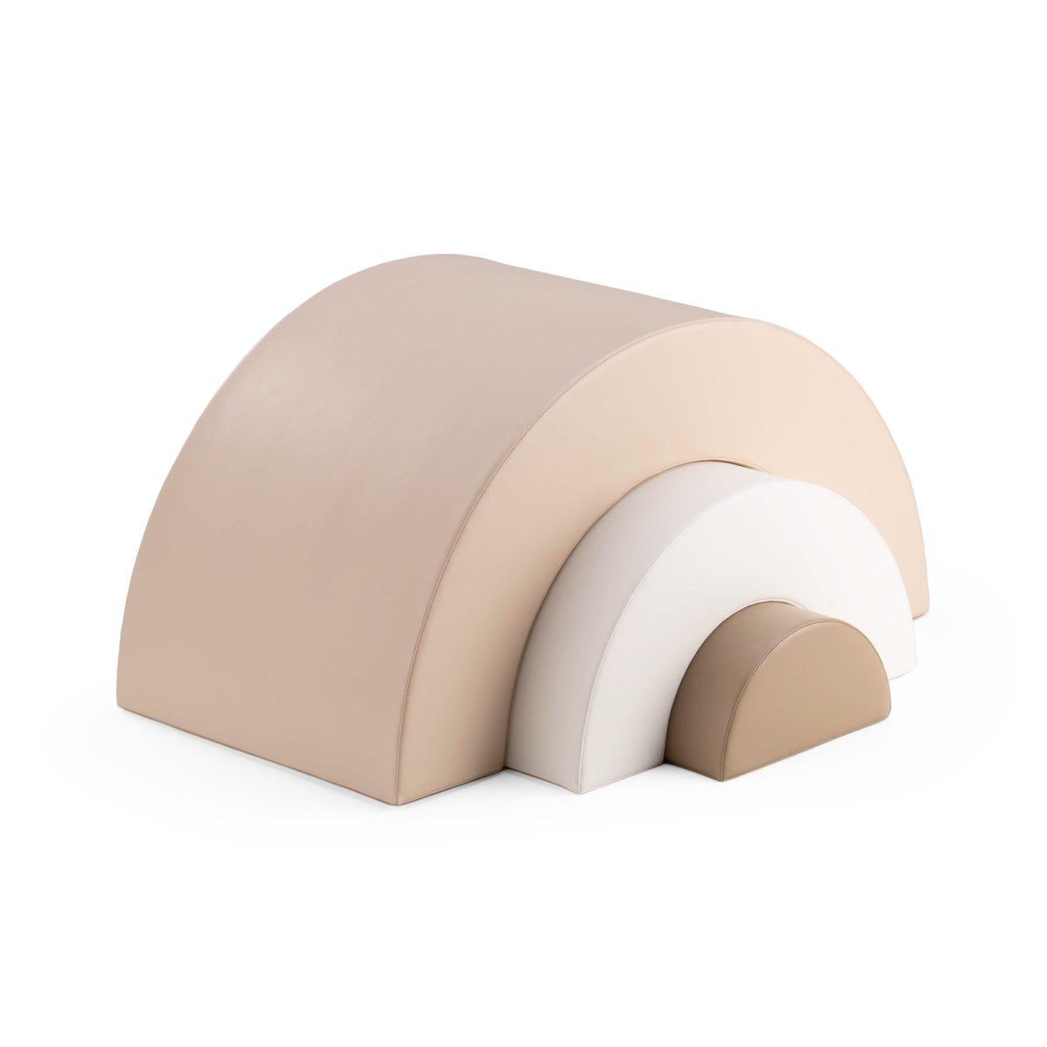 IGLU Arc-en-ciel Rainbow — Beige, blanc, gris beige