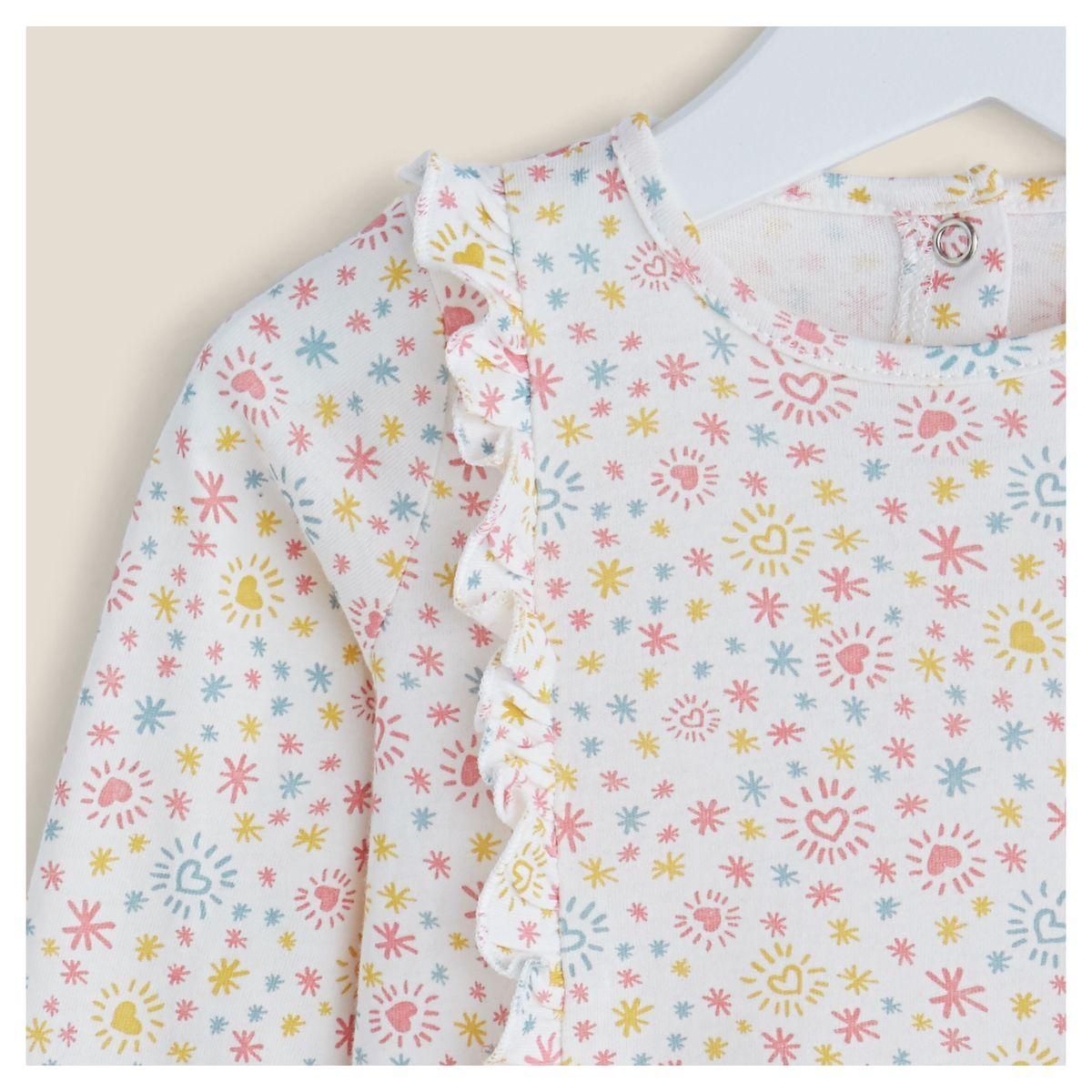 IN EXTENSO T-shirt manches longues bébé fille