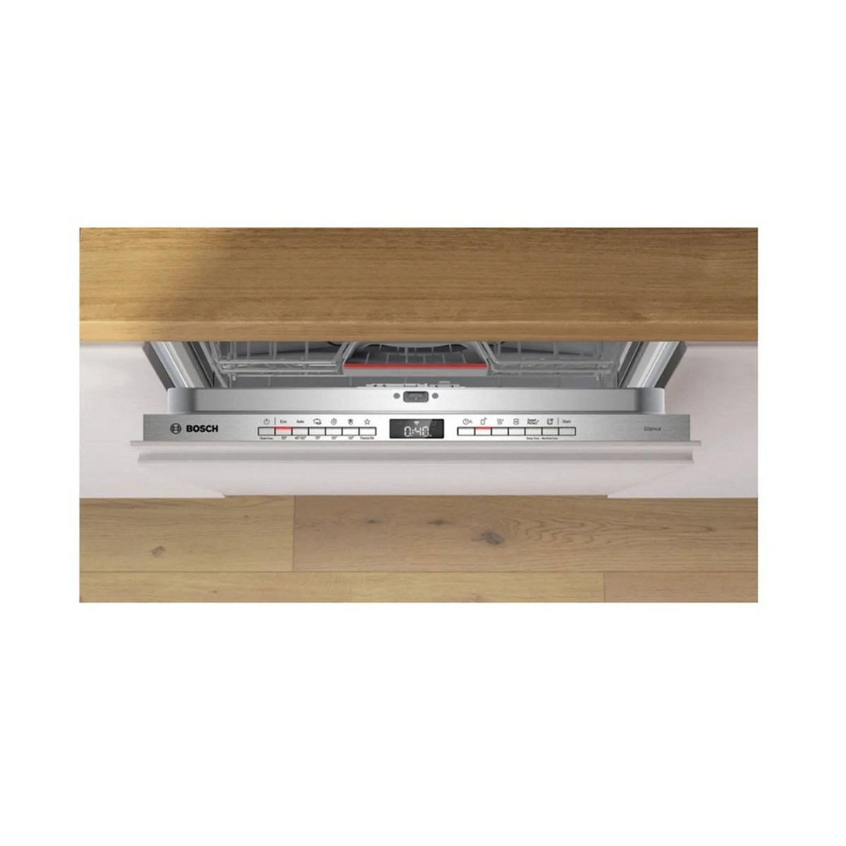 BOSCH Lave-vaisselle 60m 14 couverts 46db tout intégrable - SMH4HVX14E