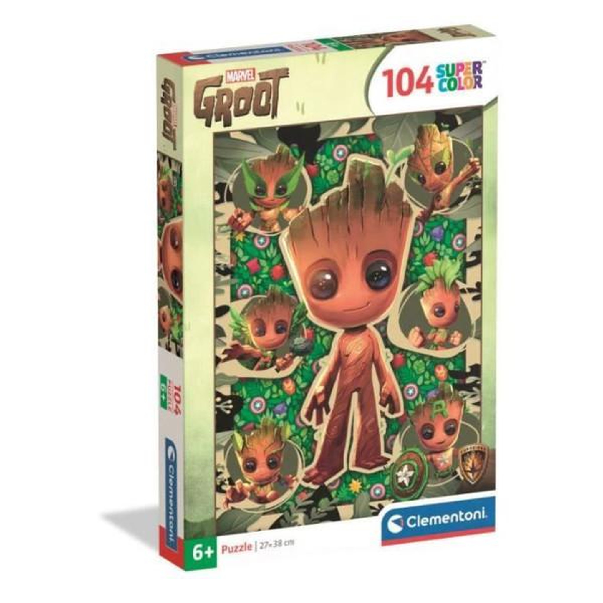 CLEMENTONI Clementoni - 104 pieces - marvel, groot