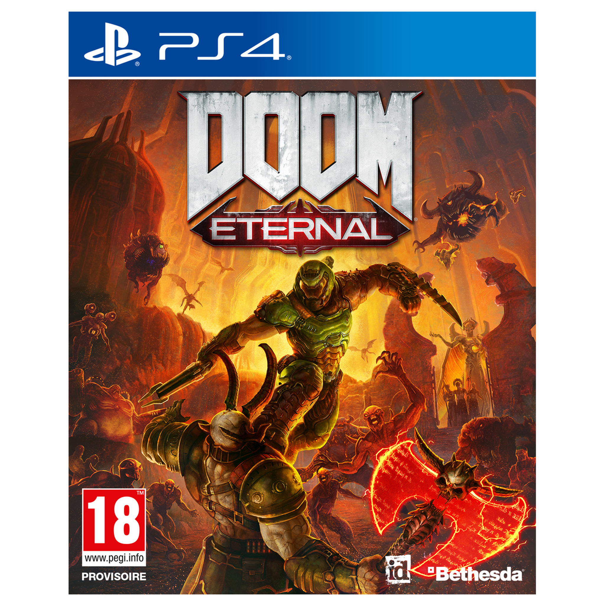 Voir la diapositive 2 : Doom Eternal PS4