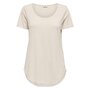 Voir la diapositive 1 : JACQUELINE DE YONG T Shirt Beige Femme JDY  inette