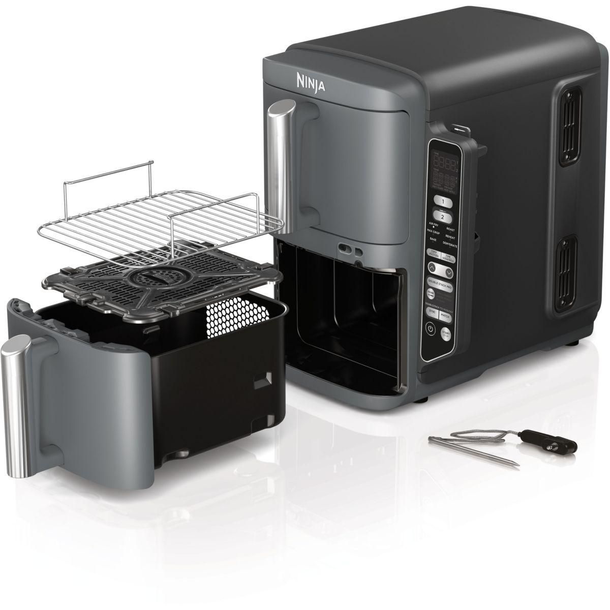 NINJA Friteuse sans huile Double Stack XL 9,5l  SL451EU