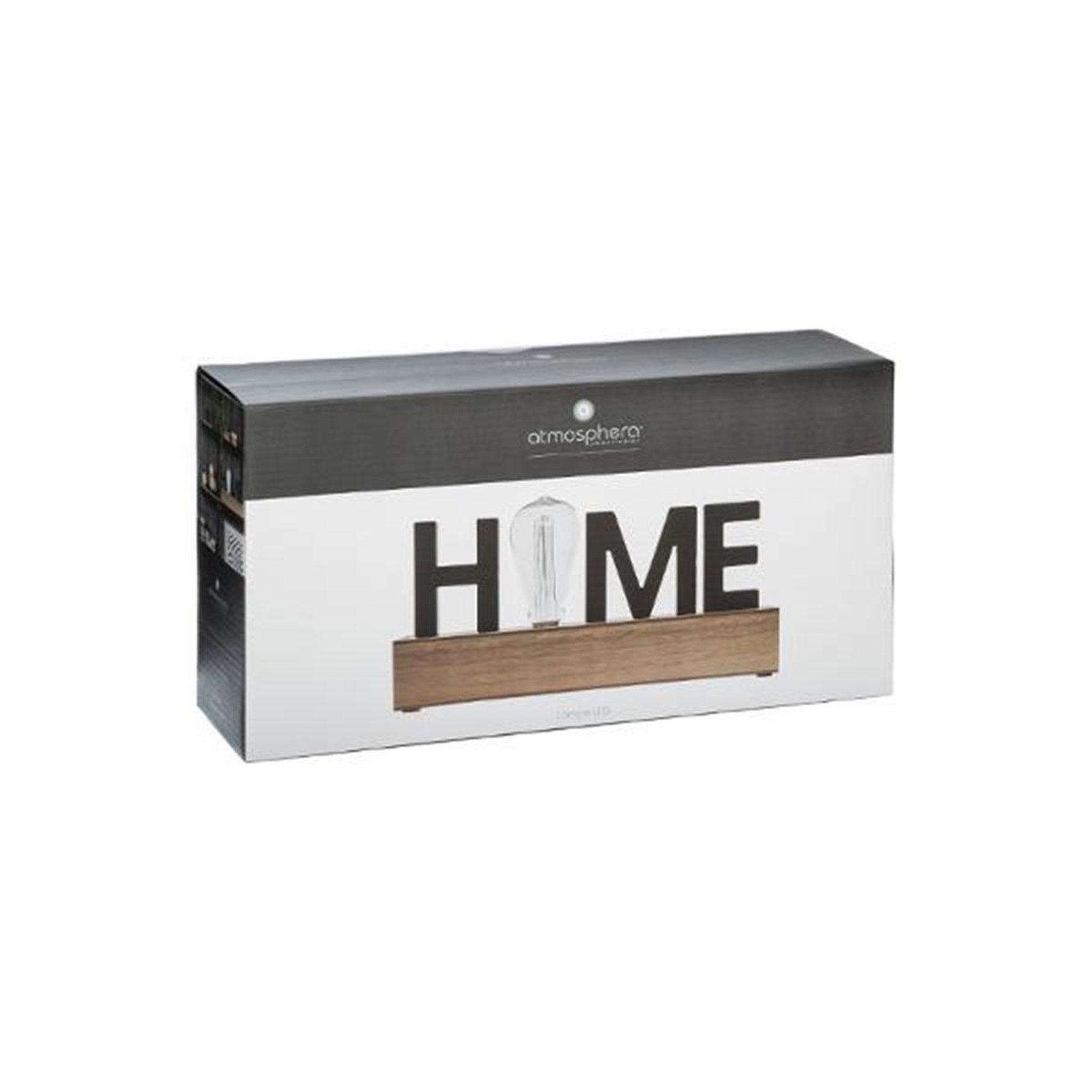 Voir la diapositive 2 : ATMOSPHERA Décoration lumineuse led  home  34cm noir