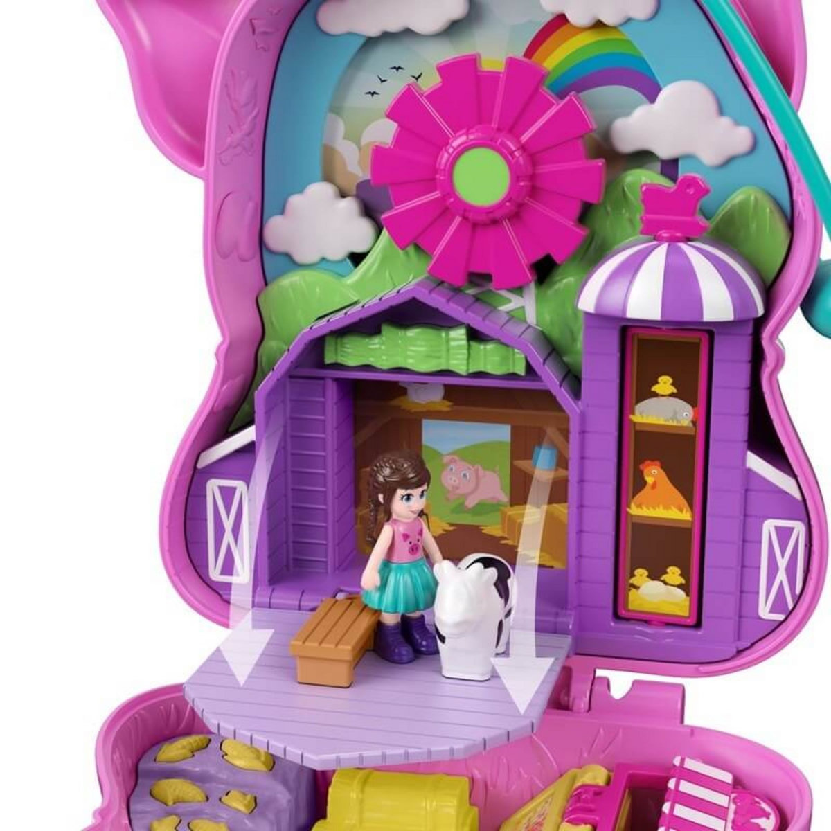 MATTEL Polly Pocket La Ferme De Cochonet