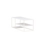 Voir la diapositive 6 : Paris Prix Table Basse Avec Étagères  Staal  120cm Blanc