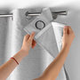 Voir la diapositive 5 : Paris Prix Rideau Occultant Thermique  Coverline  140x260cm Gris
