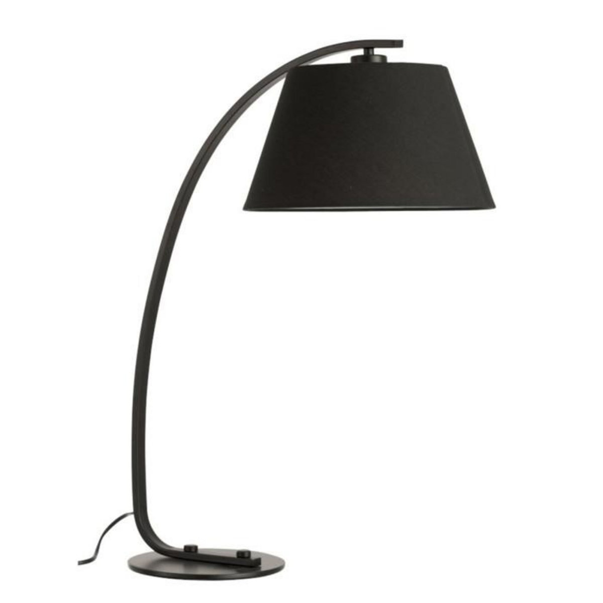 Paris Prix Lampe à Poser en Métal  Grung  66cm Noir