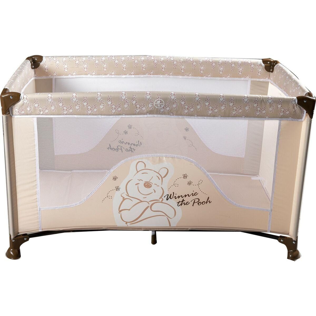 WINNIE Lit Bébé de Voyage Winnie The Pooh CZ10609 120 x 65 x 76 cm Beige