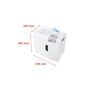 Voir la diapositive 2 : Hsm Destructeur de documents 5 feuilles coupes particules 4.5x30mm - 1043121