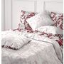 Voir la diapositive 4 : ATELIER DU COTON Parure housse de couette 100% coton 71 fils bonheur reversible