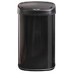 Kitchen move Poubelle automatique inox noir 58l - bat-58ls06a ss black