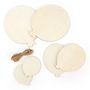 Voir la diapositive 3 : Graine créative 6 ballons en bois + fil de jute