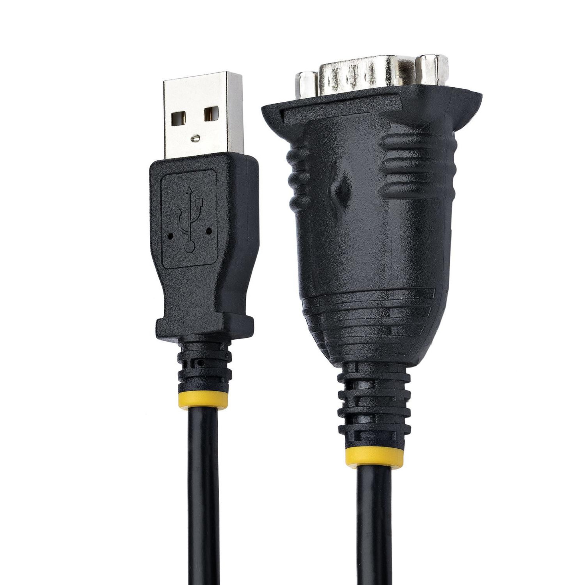 Voir la diapositive 3 : Startech Startech.com adaptateur usb vers série de 1m - convertisseur db9 mâle vers usb - adaptateur usb rs232, prolific ic - convertisseur rs232 vers usb pour plc/imprimante/scanner/switch - windows/mac